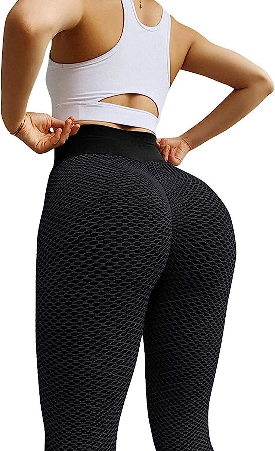 Yoga Pants Seamless Butt Lifting Workout Leggings for Women High Waist Yoga  Pants,Sports Workout Tights Leggings for Exercise(Green,XL) : :  Fashion