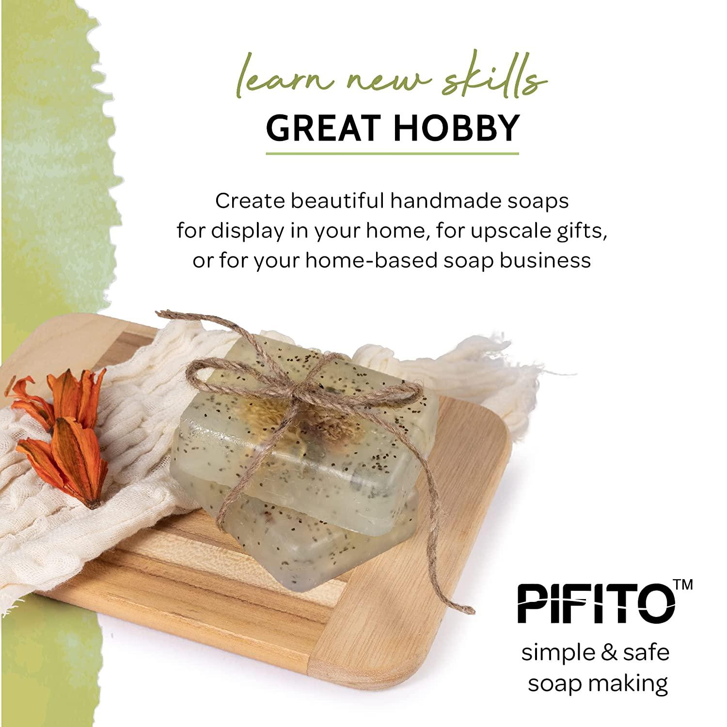 Pifito Premium Melt and Pour Soap Base Sampler #3 Soap Making Supplies