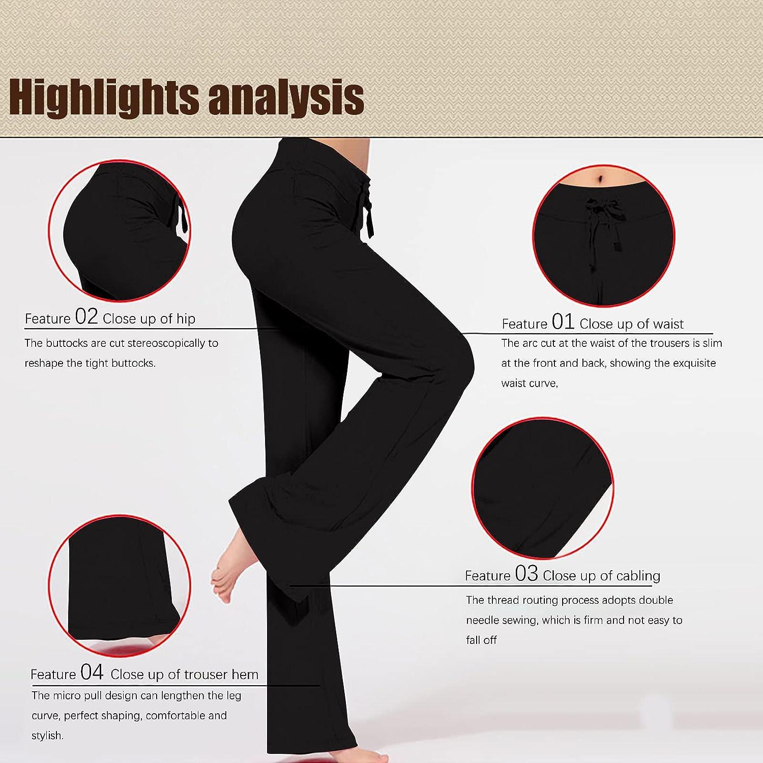 Wide Leg Yoga Pants for Women High Waisted Cozy Palazzo Pants Dressy Casual  Lounge Pants Soft Sports Athletic Sweatpants 02-black Medium
