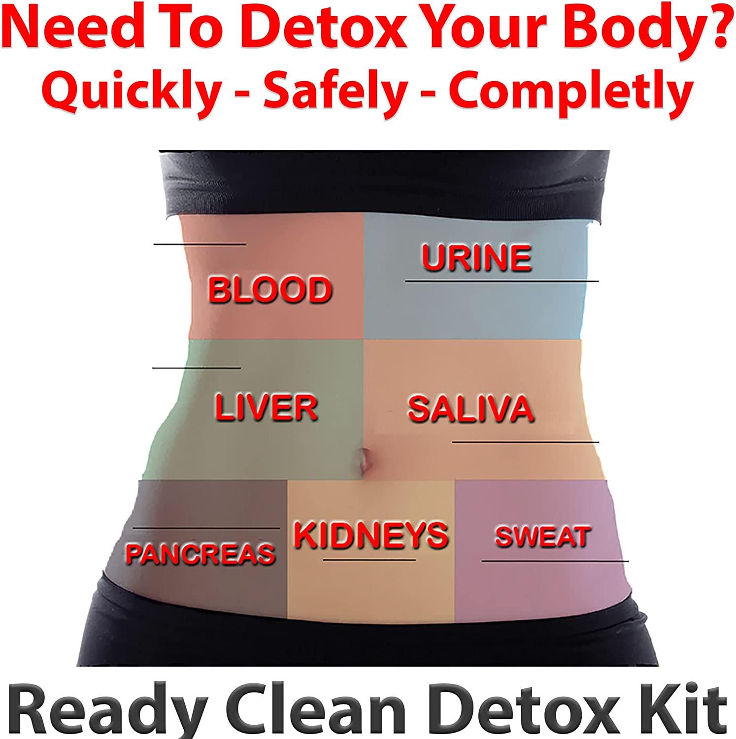 Ready Clean Detox Drink 16 oz. - Herbal Precleanse Capsules - RU Clean 6 -  Pre Cleanse, Detoxify and Quick Flush Your Body - Fast Professionally  Formulated 1 Hour RU Clean Detoxify Kit