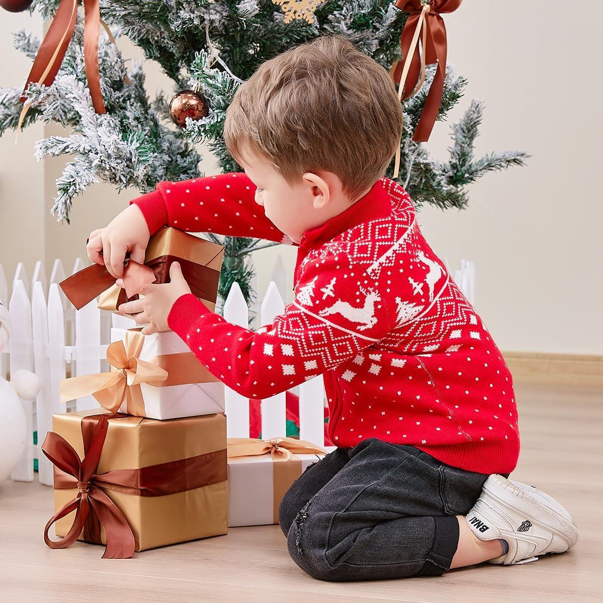 Boys christmas cardigan cheap