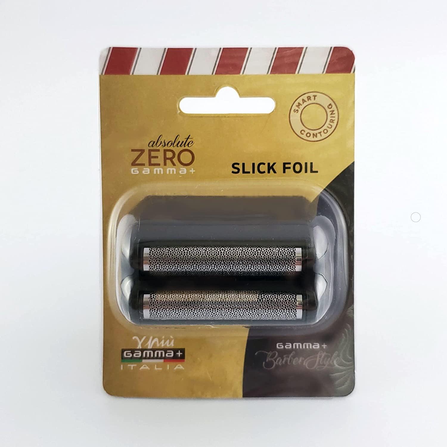 GAMMA+ Silver Slick Foil Shaver Head Replacement for Absolute Zero