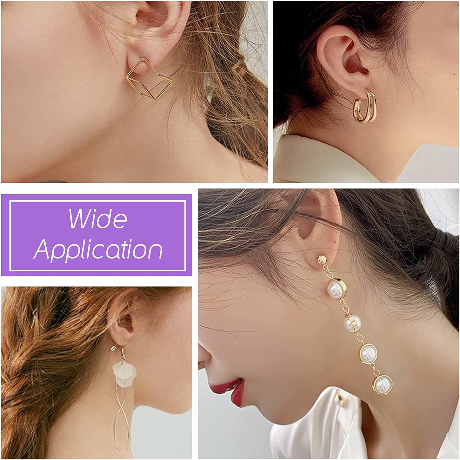 Soft Silicone Earring Backs Rubber Earring Safety Back Stopper