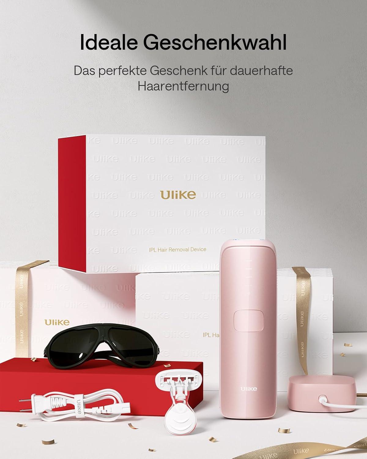 Ulike IPL Hair Removal Device ピンク Amazon.com: Ulike Laser Hair Removal Air 10 IPL Holiday Gift