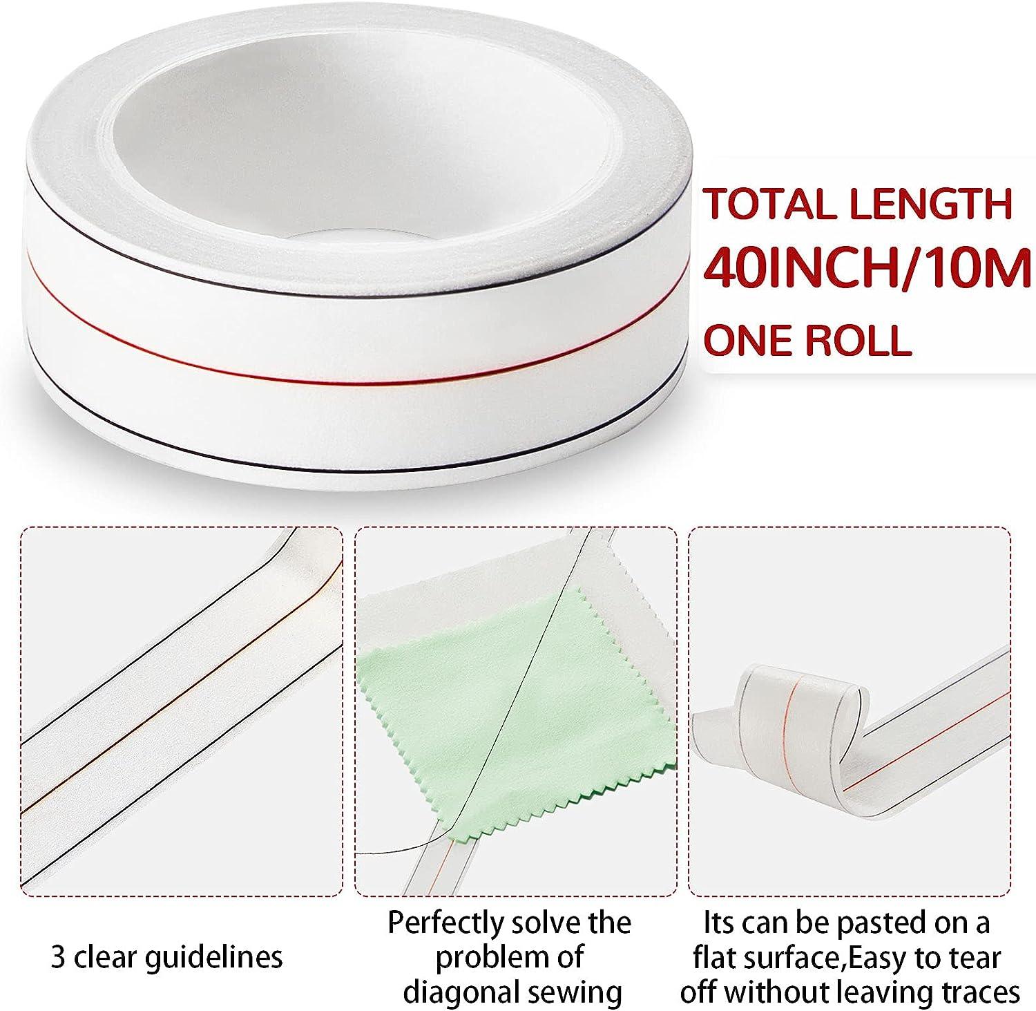 Diagonal Seam Tapes Sewing Basting Tape for Sewing Straight Diagonal