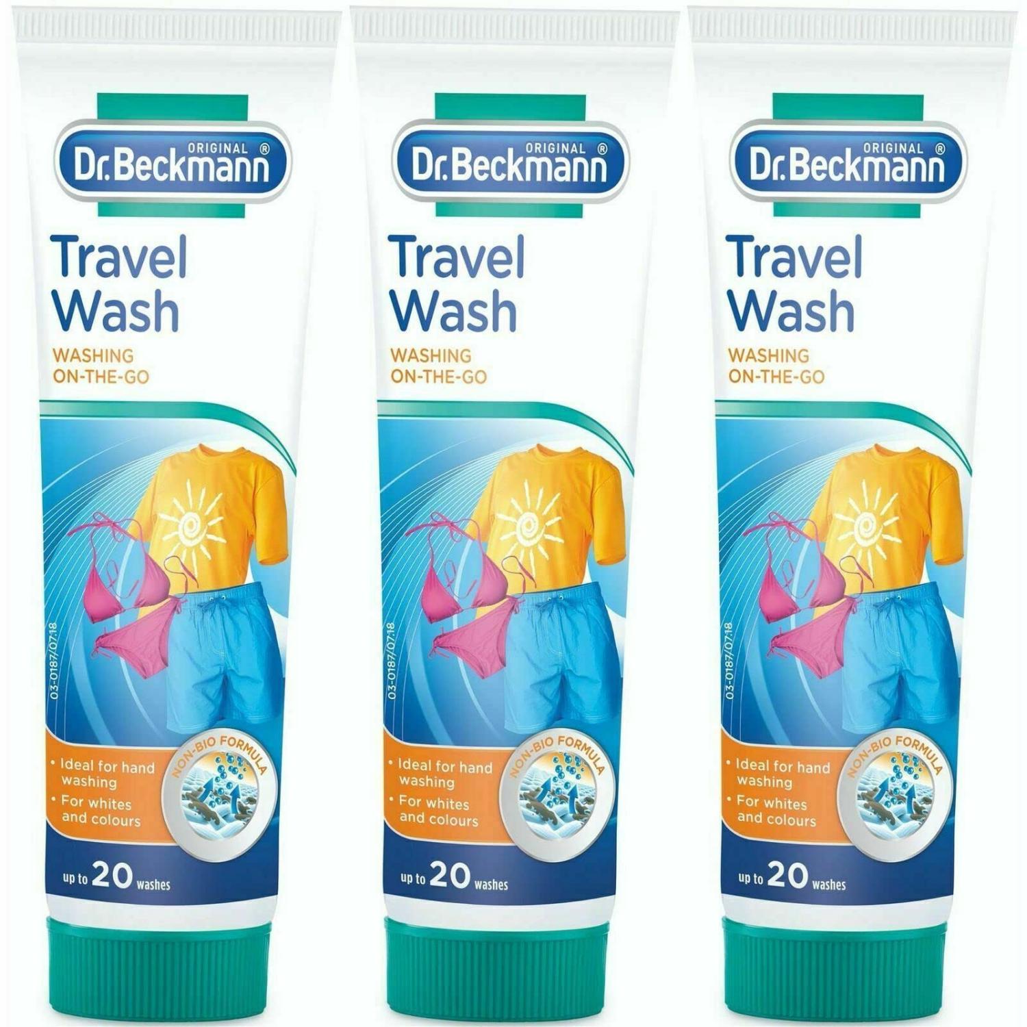 Dr Beckmann Non Bio Travel Wash Gel (3 x 100ml)