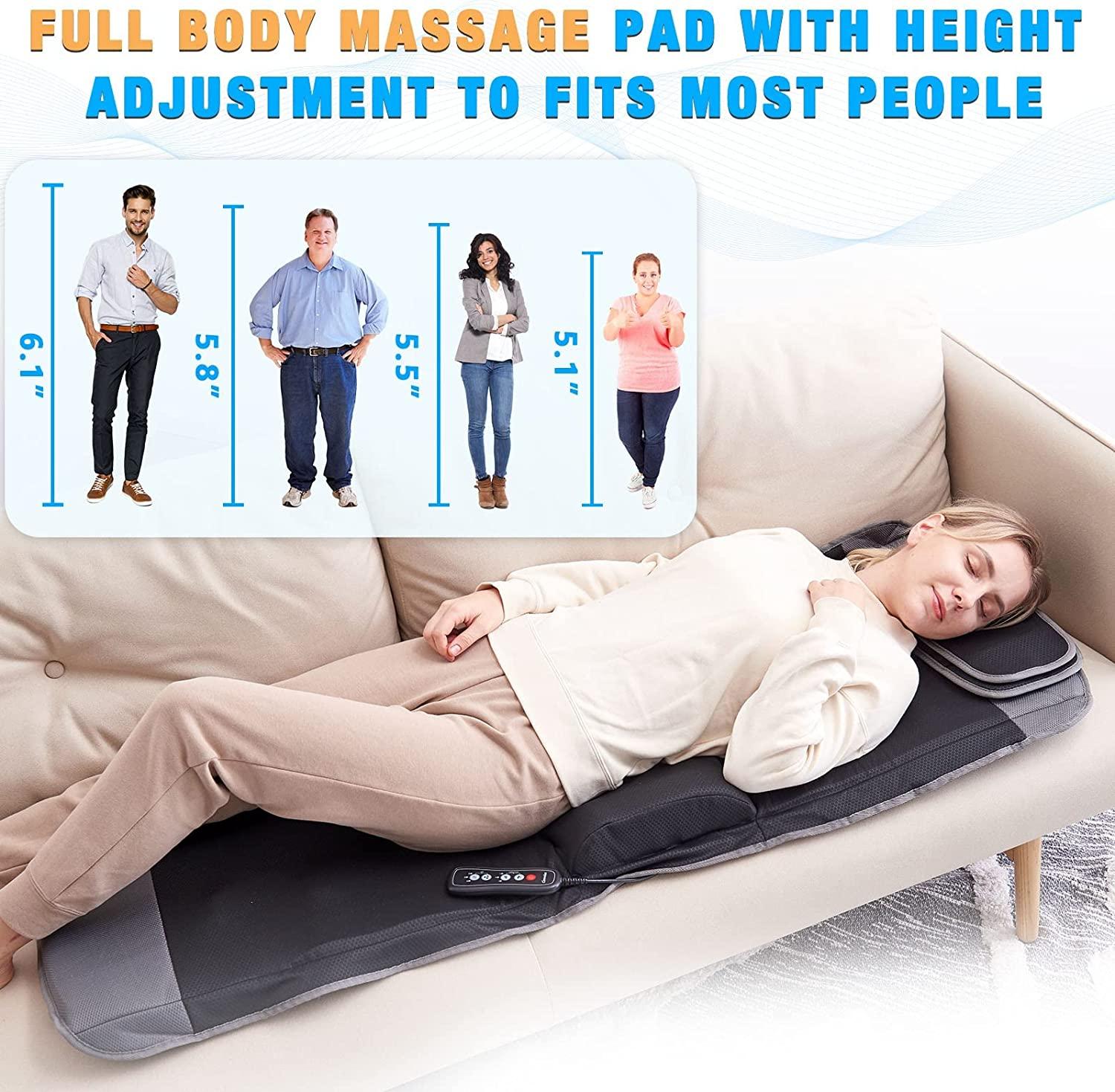 Comrelax Full Body Massage Mat with Vibration, Stretching and Pressure