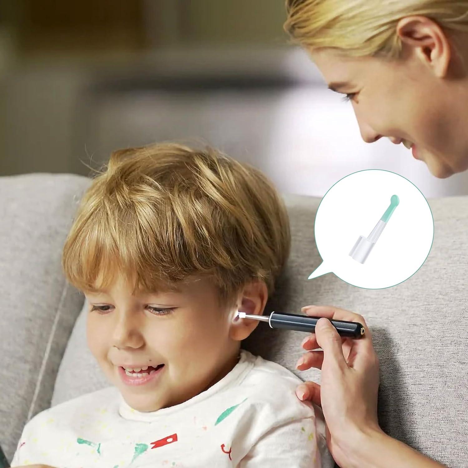 Ear Spoon Tips 10pcs Reusable Ear Cleaner Replacement Tips Comfortable