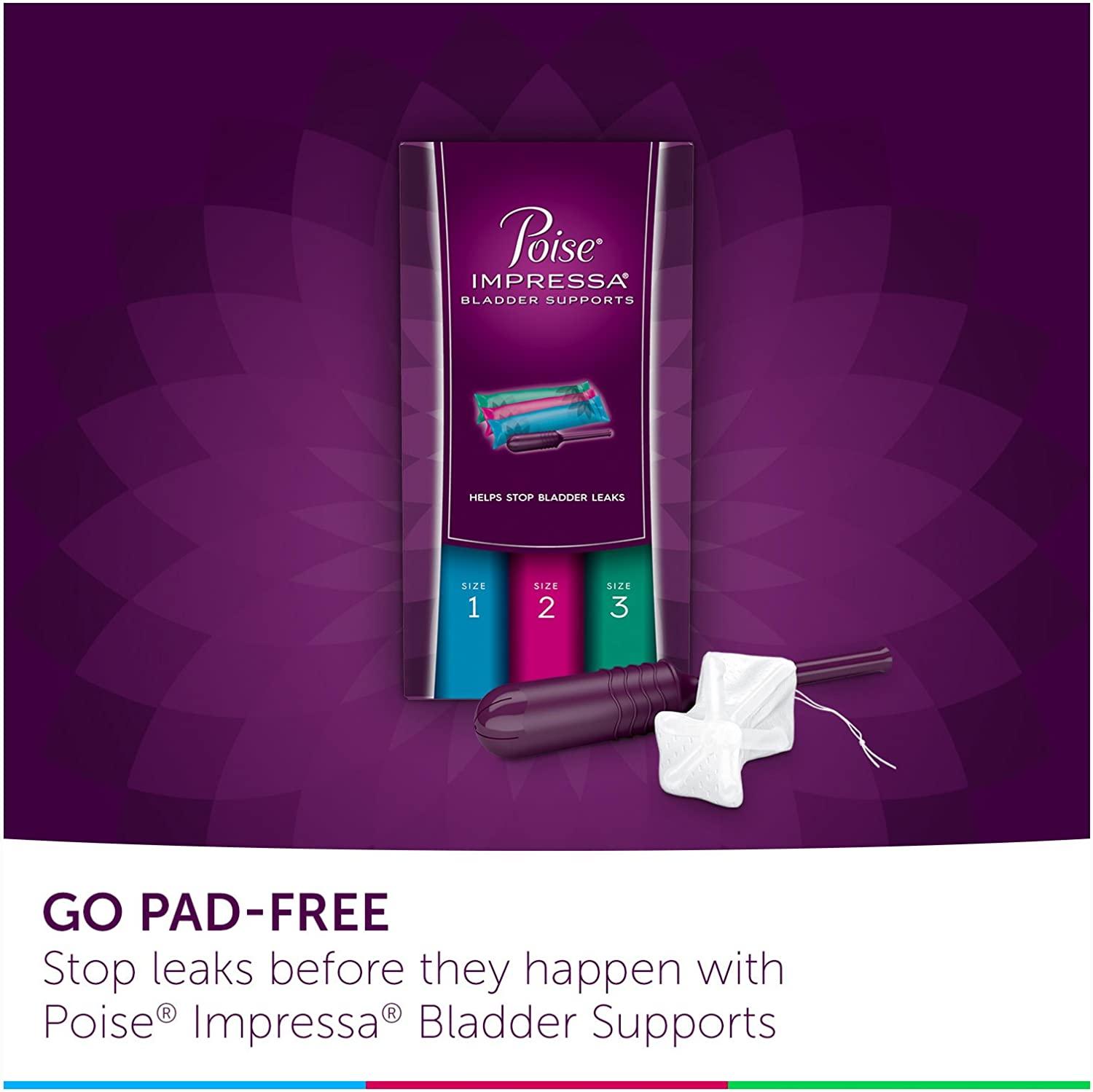 Poise Pads - Moderate Absorbency