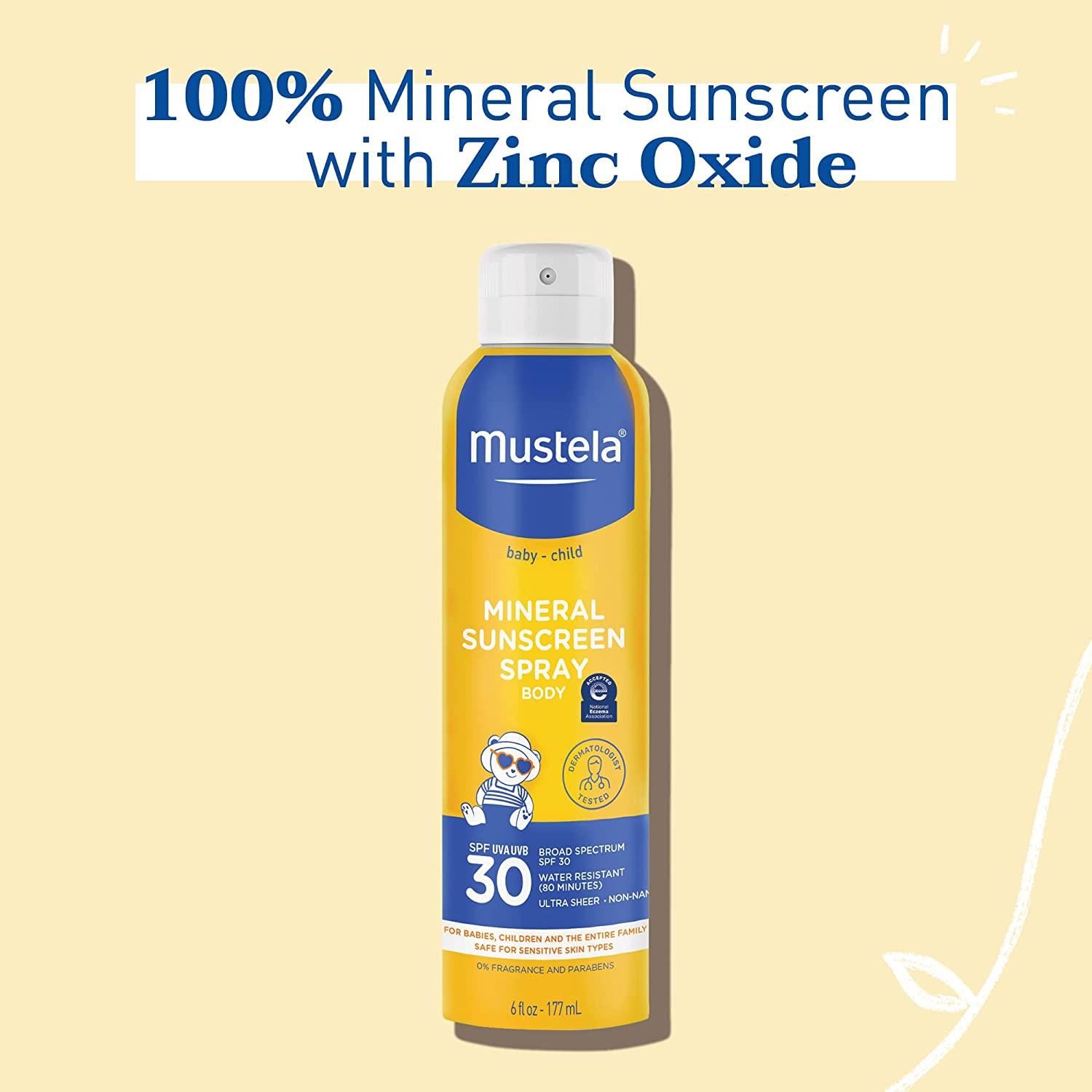 mustela spray sunscreen