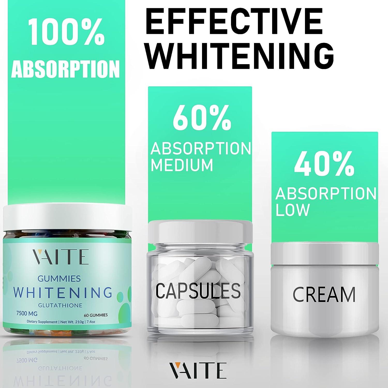 is glutathione gummies effective Glutathione Skin Supplement - 60 Gummies for Dark Spots, Scars &  Pigmentation - Anti-Aging Antioxidant Formula for Acne & Brightening | Buy  Now with Express International Delivery