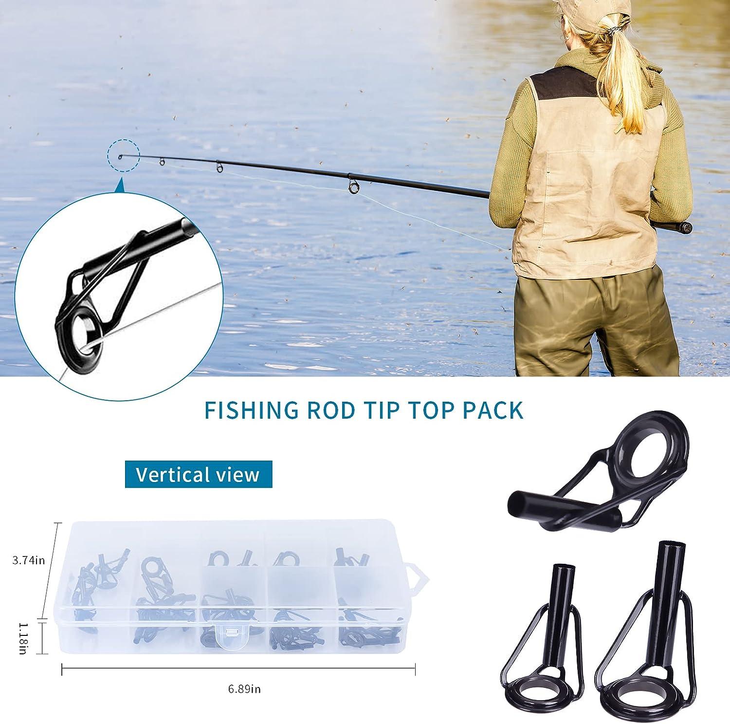 Fishing Rod Tip Replacement Kit  Ring Guide Rod Fishing Repair