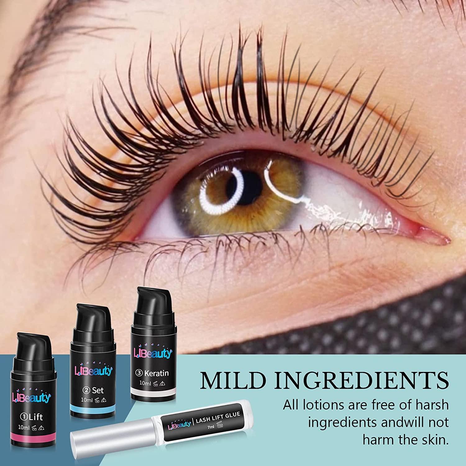 Libeauty Lash Lift Kit, Eeyelash Perm Kit, Premium Perm DIY Lifting Kit