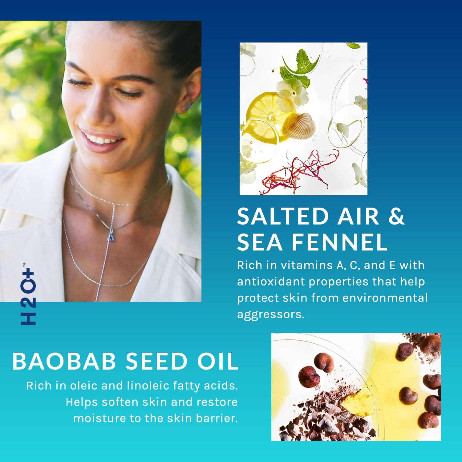 Sea Salt Body Wash by H2O+ Cleanses and Refreshes with an Oceanside