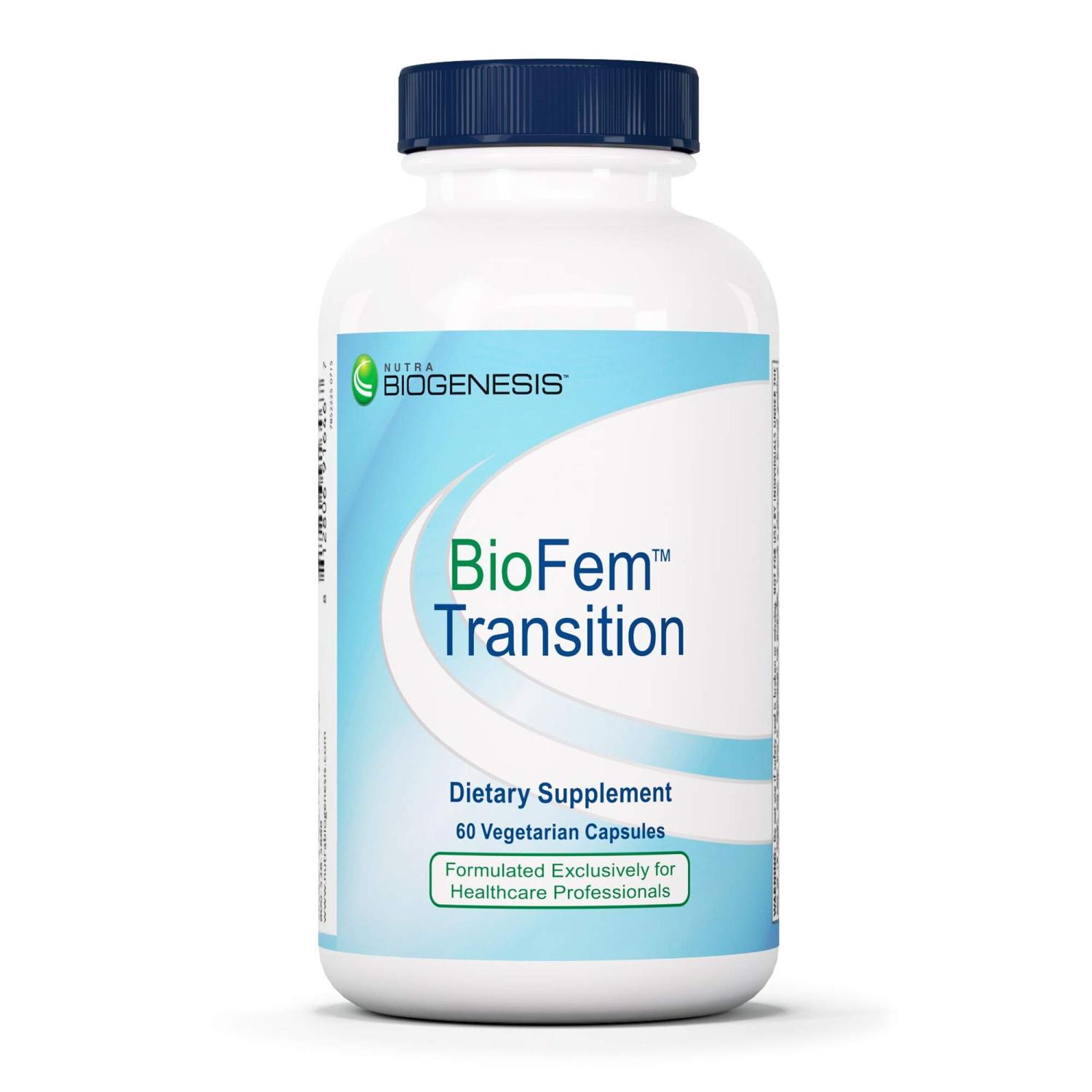 Nutra BioGenesis BioFem Transition DHEA Pregnenolone Wild Yam and