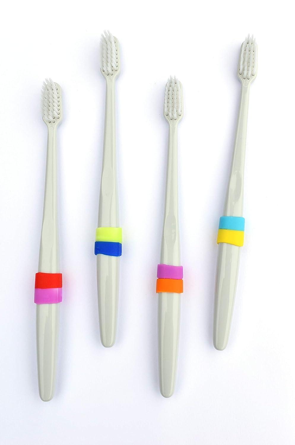 CUPmarker Toothbrush Marker - Set of 6 Reusable Labels for Standard ...