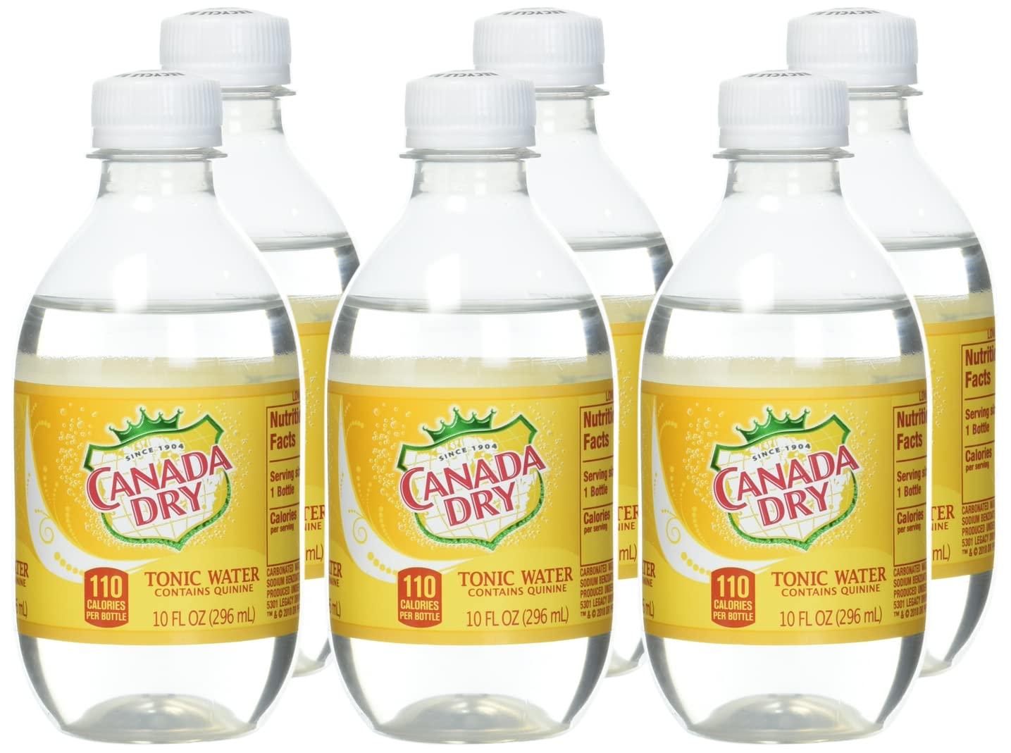Canada Dry Tonic Water, 10 Fl Oz (pack of 6)