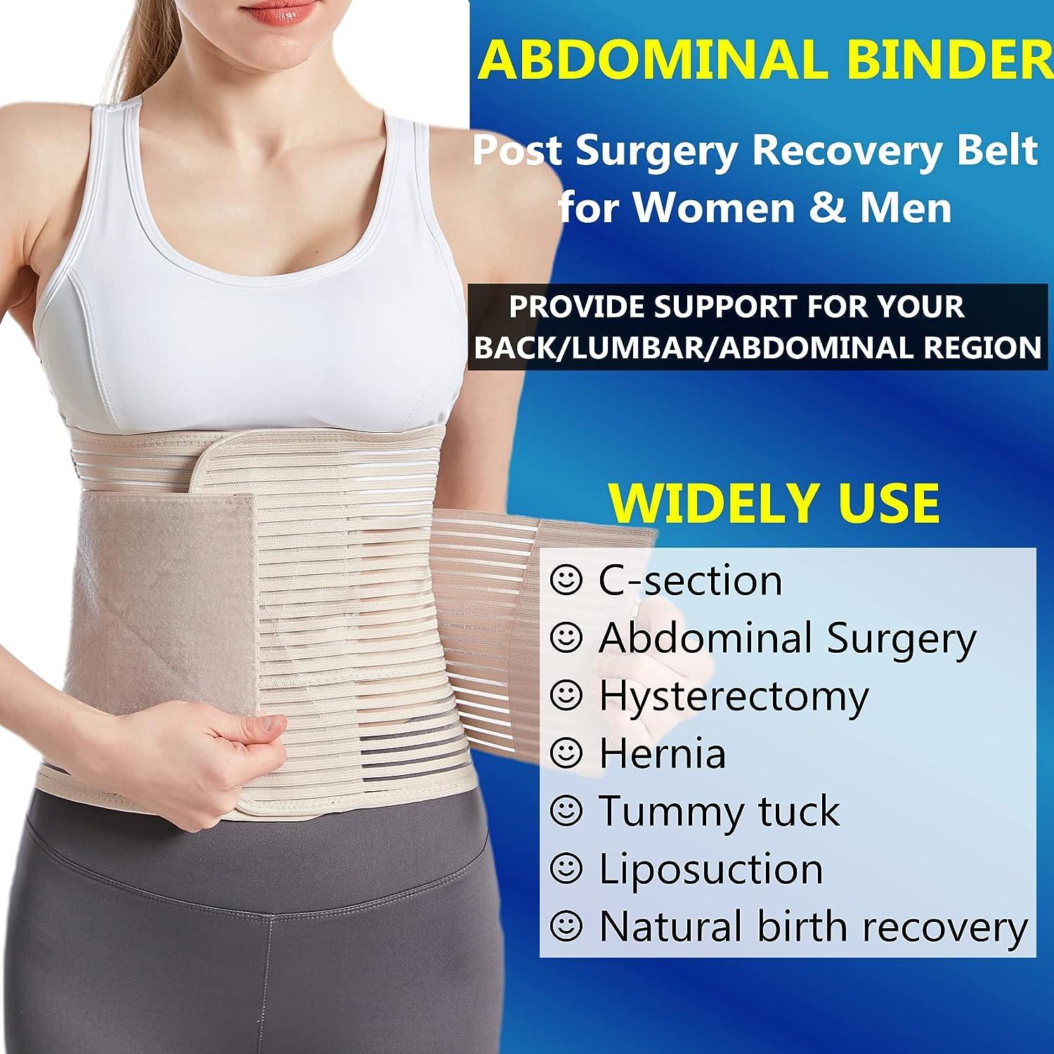 Abdominal Binder Postpartum Belly Band for Post Abdomen Surgery C