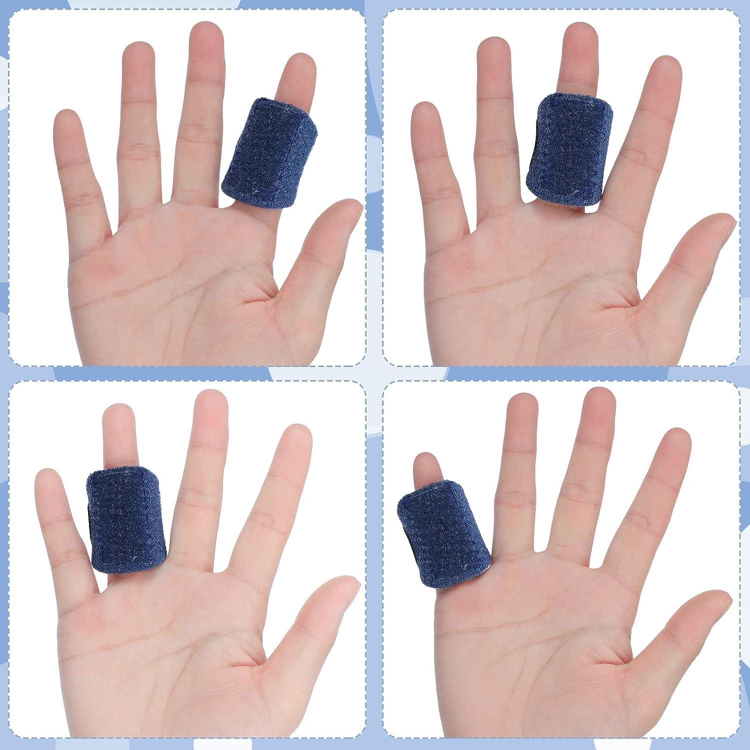 12 Pcs Finger Splints Adjustable Thumb, Middle, Index Finger Brace