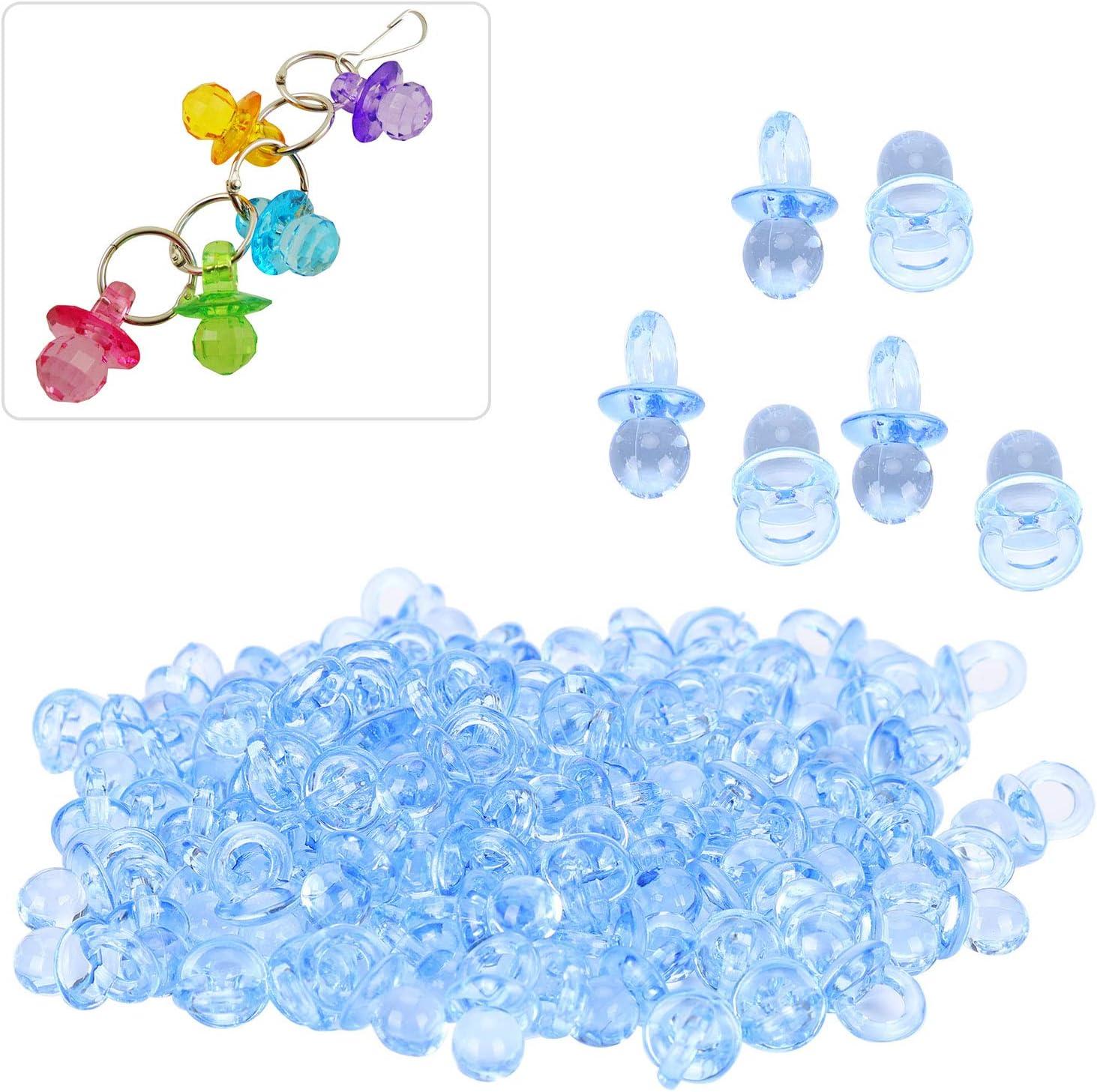 HEEPDD Acrylic Pacifiers - Baby Shower Favors Durable Acrylic Baby ...
