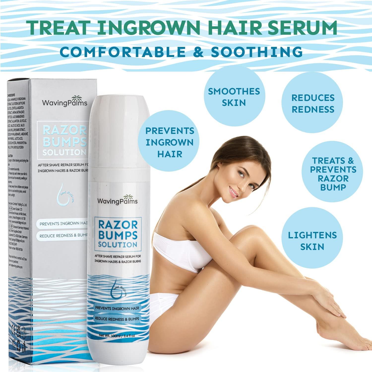 Ingrown Hair Treatment, After Shave Repair Serum For Ingrown Hairs
