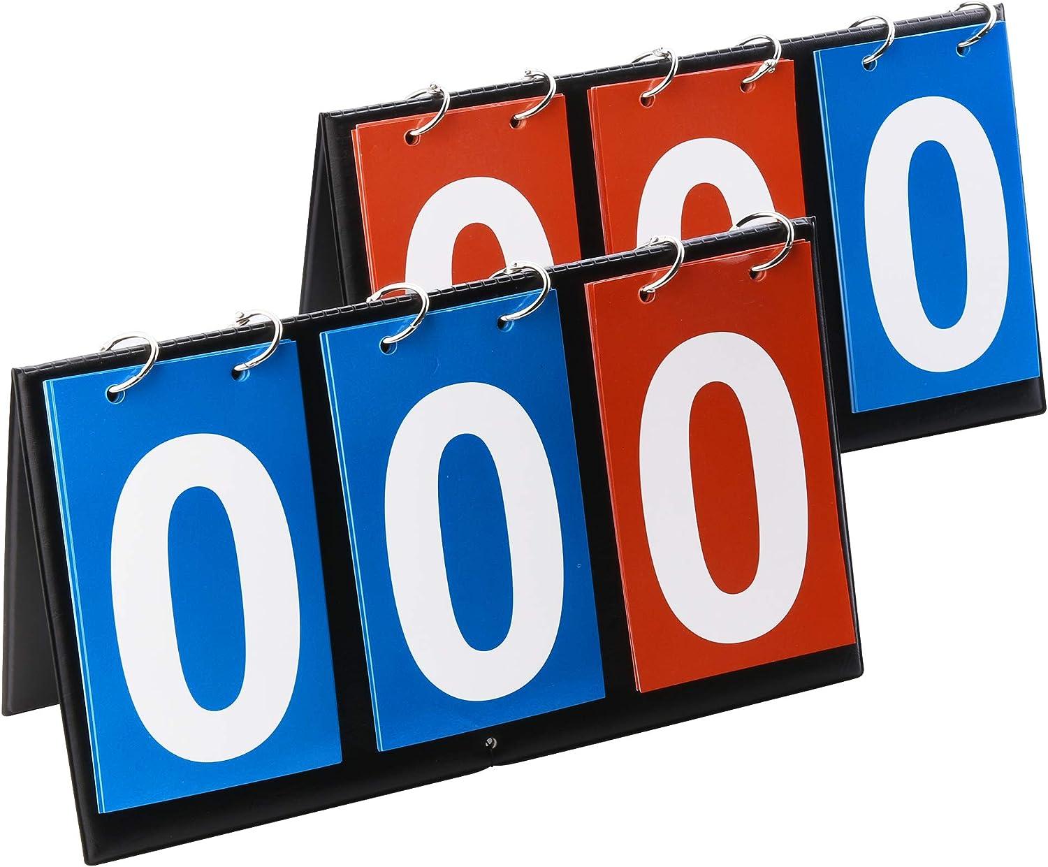 Bluecell 2 Sets 3Digital Portable Table Top Sports Volleyball Basketball Table Tennis Scoreboards