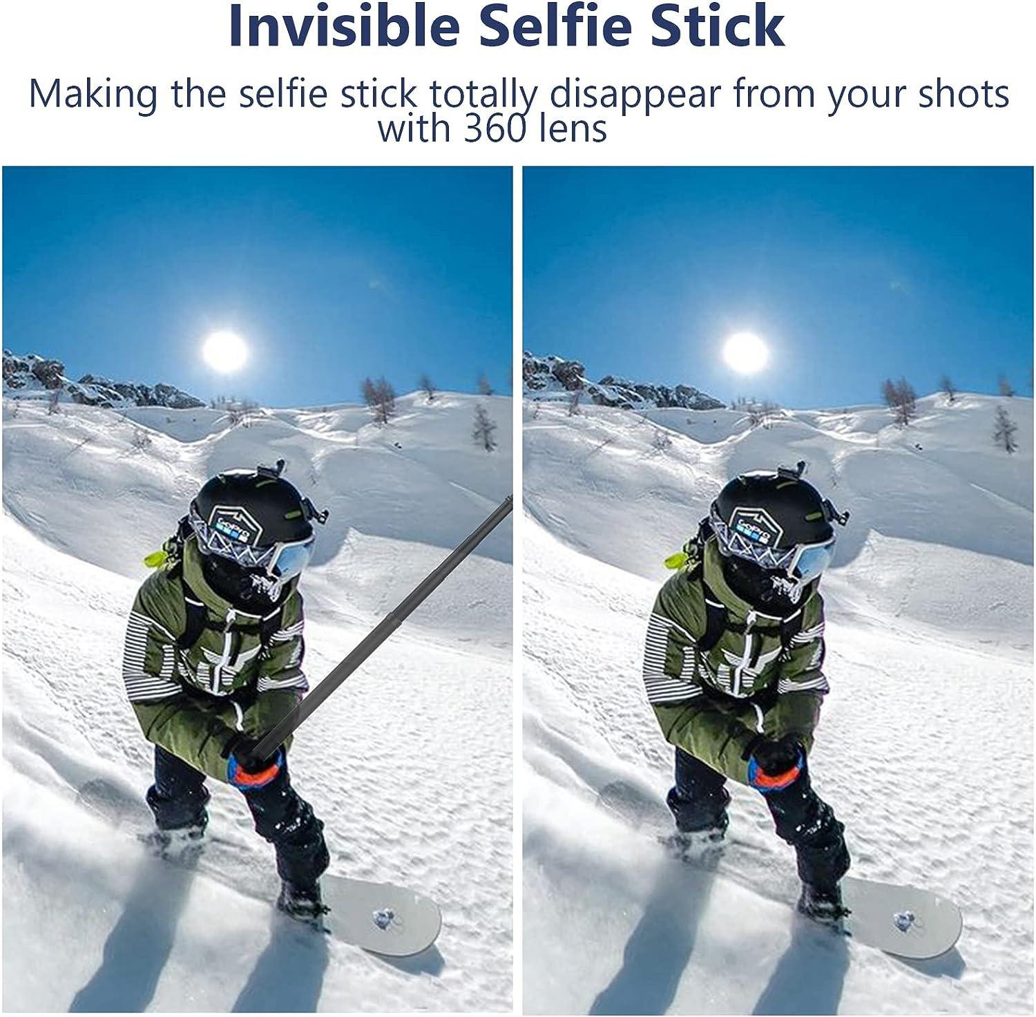 Go Pro Insta360 Invisible Selfie Stick Gopro Max Dji Osmo 360