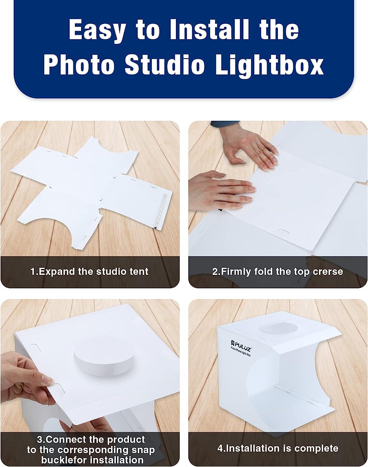 Mini studio light sale box