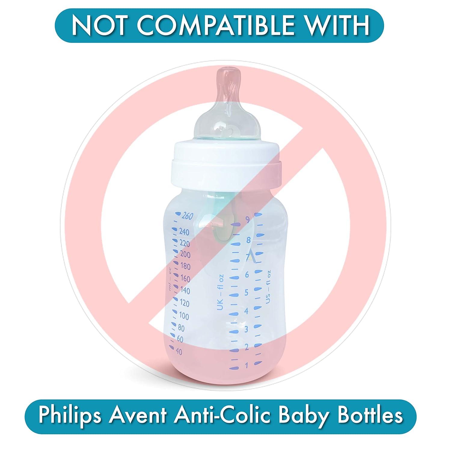 Sippy Cup Conversion Kit for Philips Avent Natural Baby Bottle 2