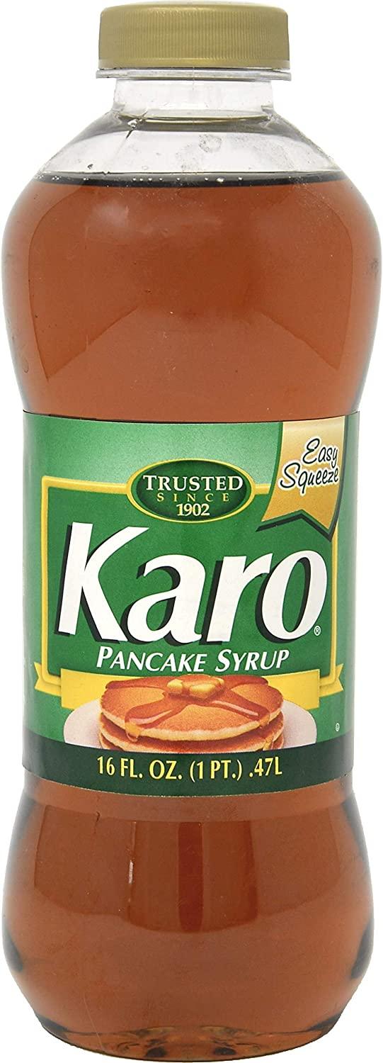 Karo Pancake Syrup 16oz Bottle (Pack of 4) + Measuring Spoon Buy Online