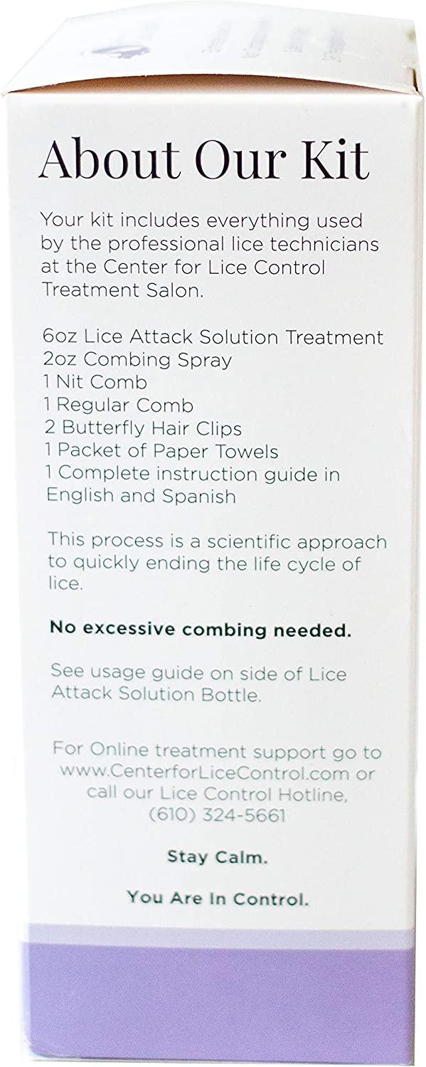 KAPOW! Professional Lice Treatment Kit Defeat Lice at Home Safe and Non Toxic Made for