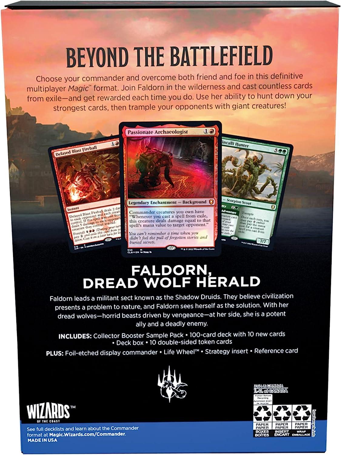 commander legends booster box msrp Magic: The Gathering Foundations Collector Booster – THE MIGHTY HOBBY LLC main image 1