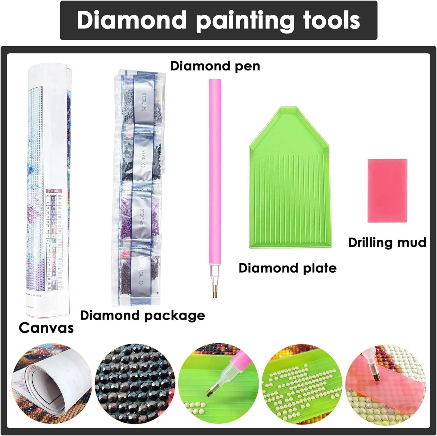 2Pack Tree of Life Diamond Painting Kits for Adults - Tree 5D
