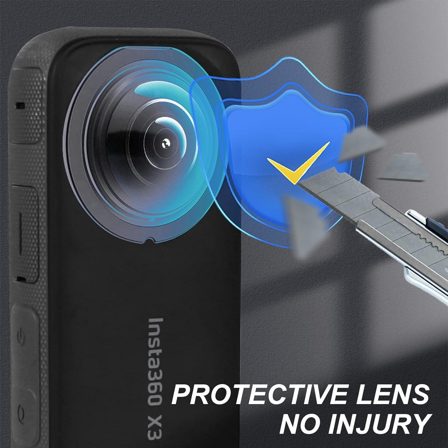 Lens Guards for Insta360 ONE X3 Accessories Case Sticky
