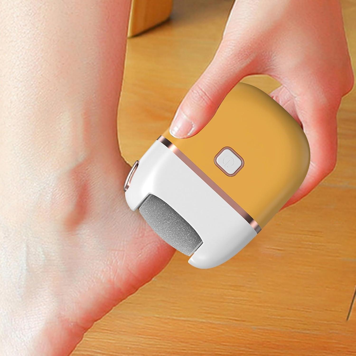 Electric Foot File Pedicure Remover Feet Hard Skin Shaver Rechargeable Waterproof Tools Foot Scrubber Pedicure Kit For Cracked Heels And Dead Skin - View #3