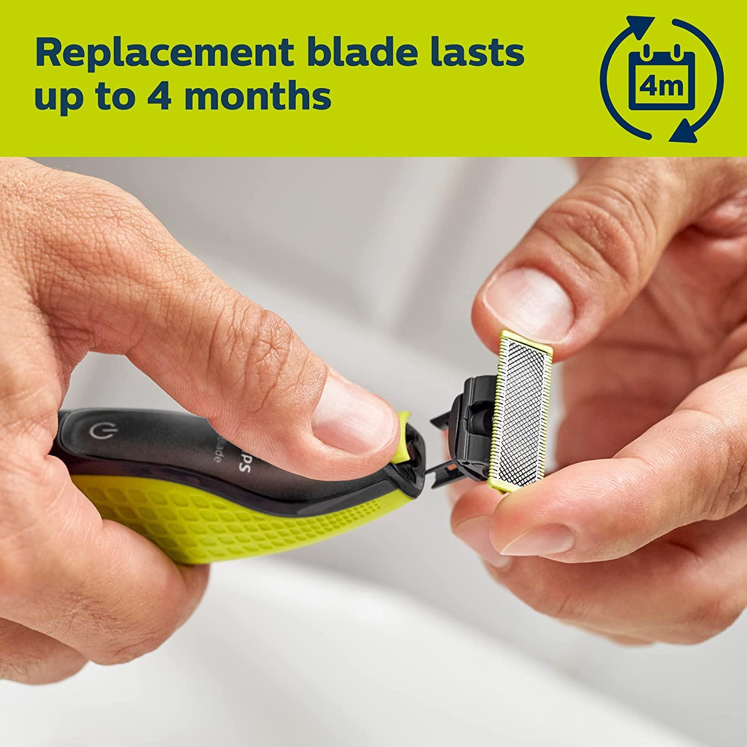 Philips Norelco OneBlade Replacement Blade Body Kit, QP610/80 OneBlade