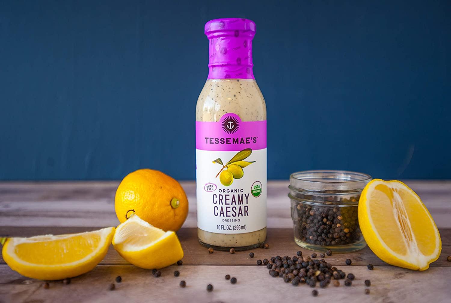 Tessemae's Organic Creamy Salad Dressing Variety Pack Creamy Ranch
