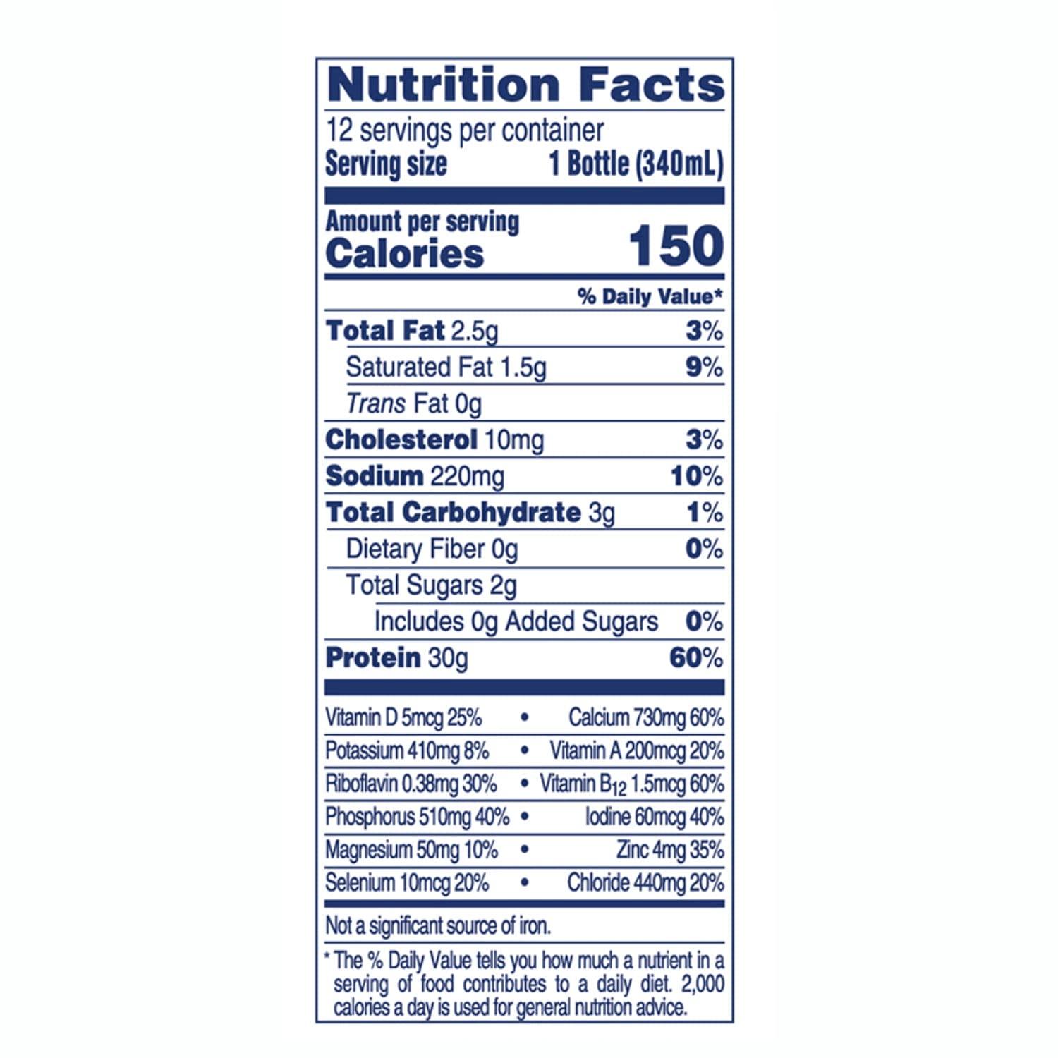 Fairlife Nutrition Plan High Protein SALTED CARAMEL Shake 12 Pack ...