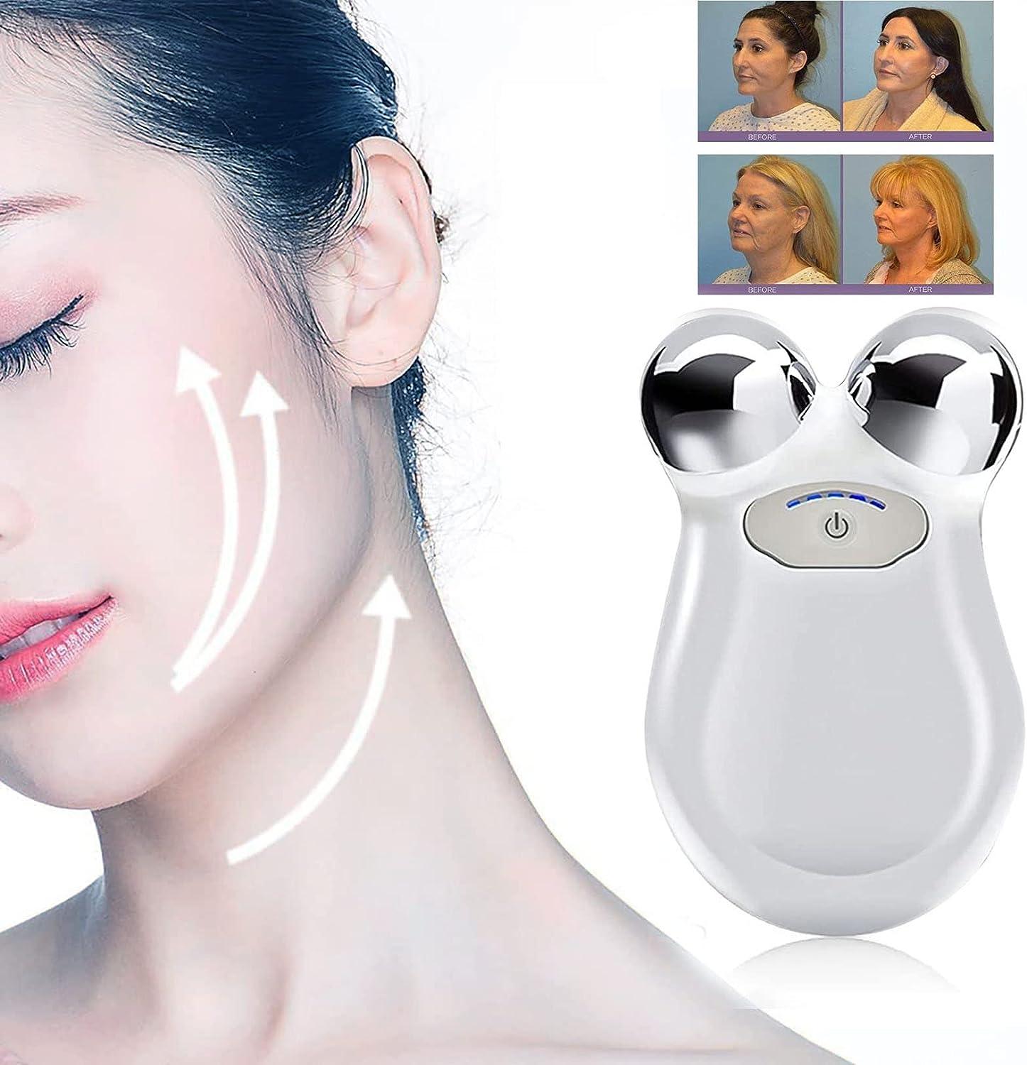 ボディ・フェイスケア Microcurrent Face Lifting Roller Microcurrent Face Roller | Skin Tightening and Lifting