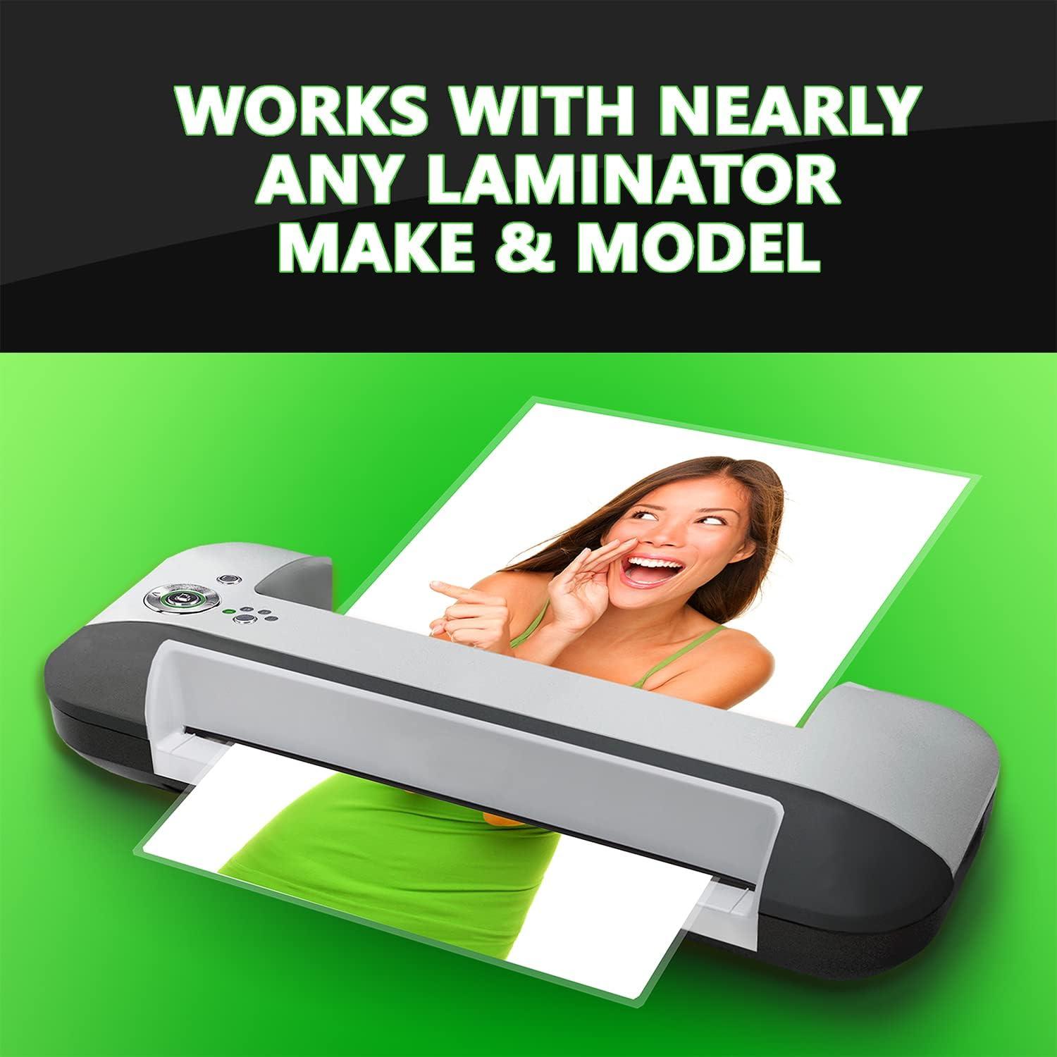 Crystal Clear 200Pieces Universal Thermal Laminating Pouches