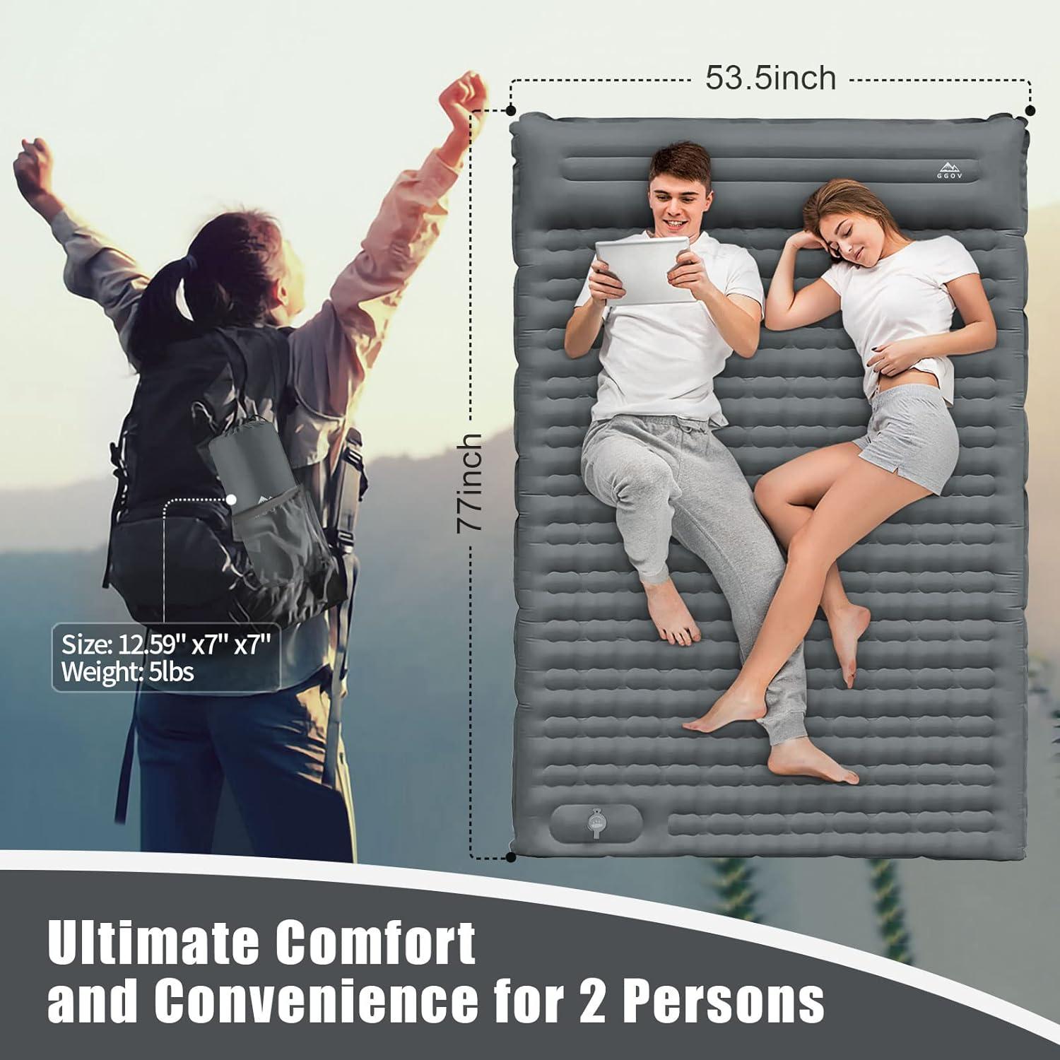 Double size sleeping pad discount