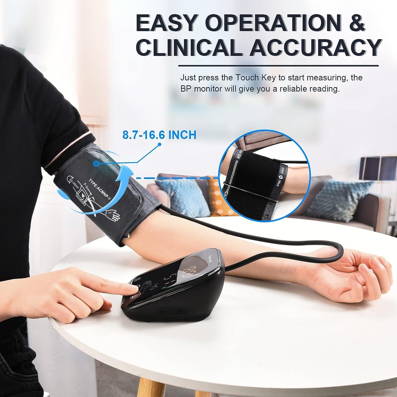 Blood Pressure Cuff Upper Arm, Tovendor Accurate Digital BP