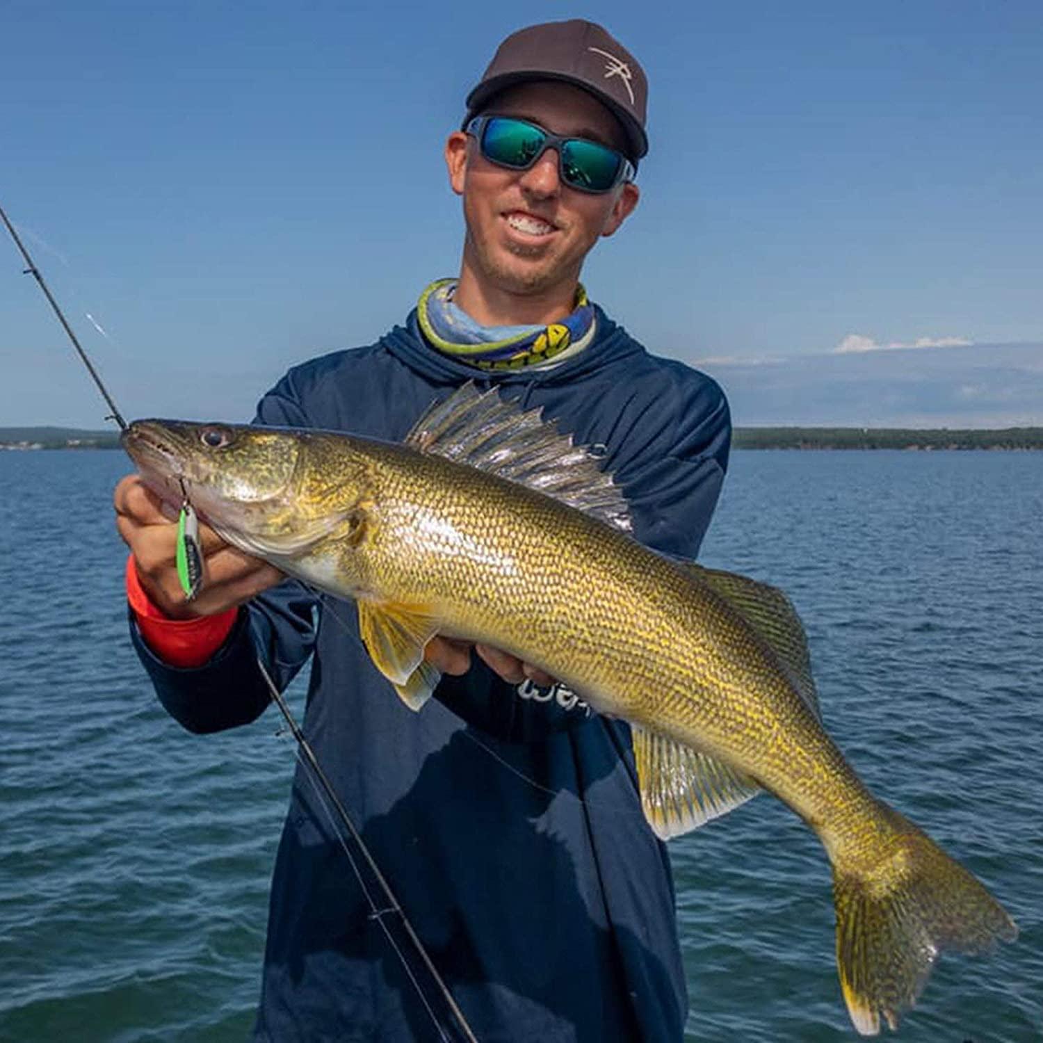 Acme Kastmaster Fishing Lure 3/4 oz Chrome - Balanced, Aerodynamic, and