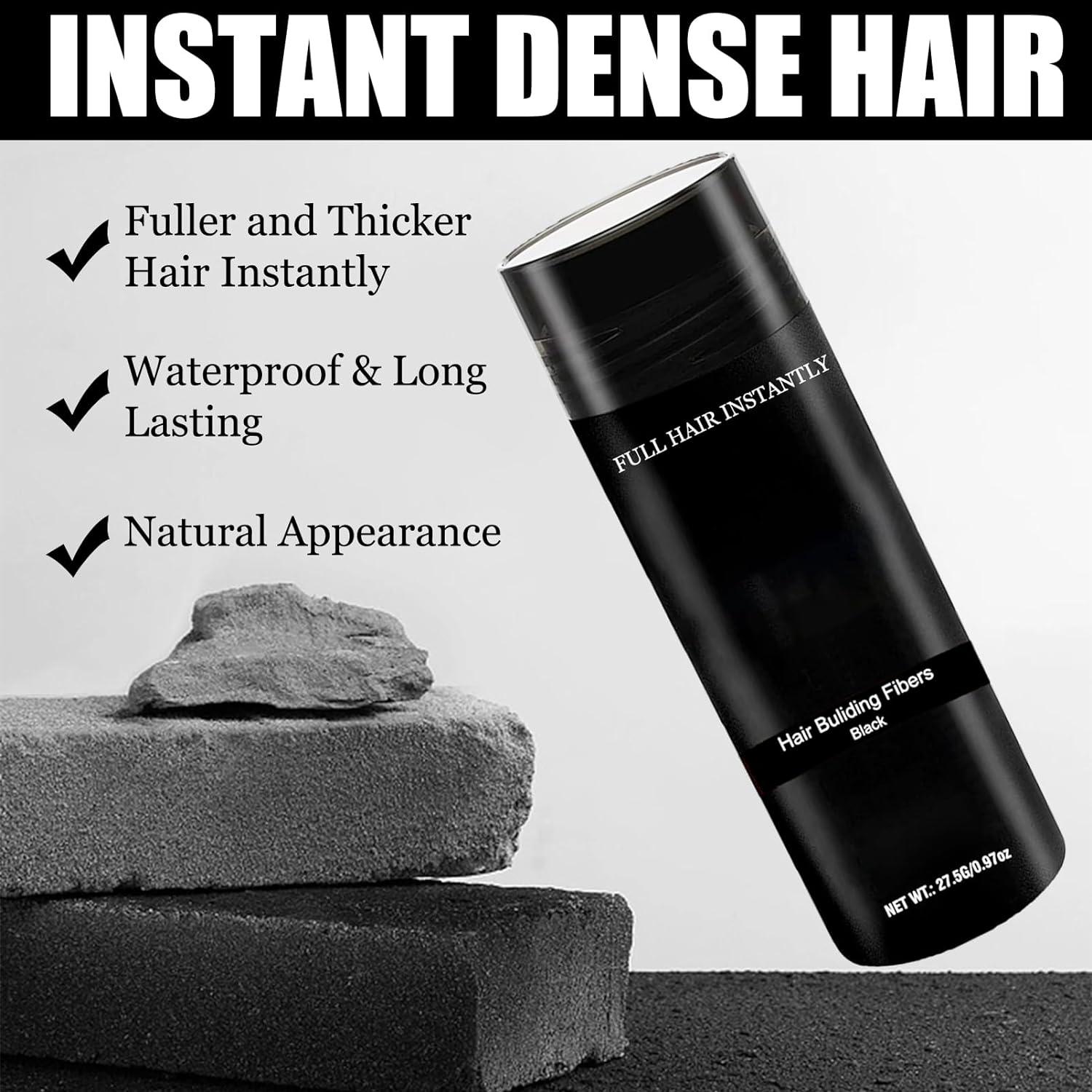 Hi Lift Hair Building Fibres Black 25g
