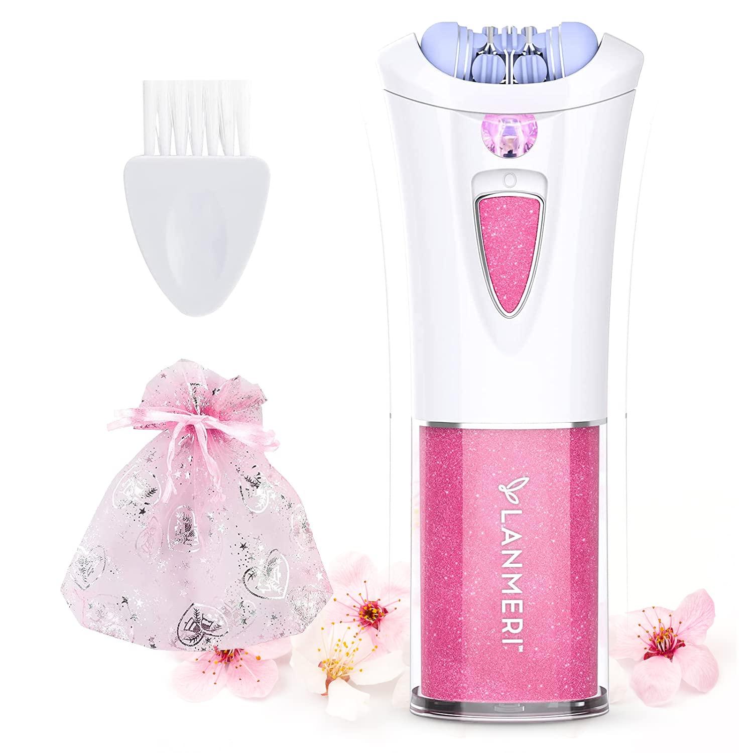 Lanmeri Smooth Glide Epilator for Women Face Body and Facial Hair