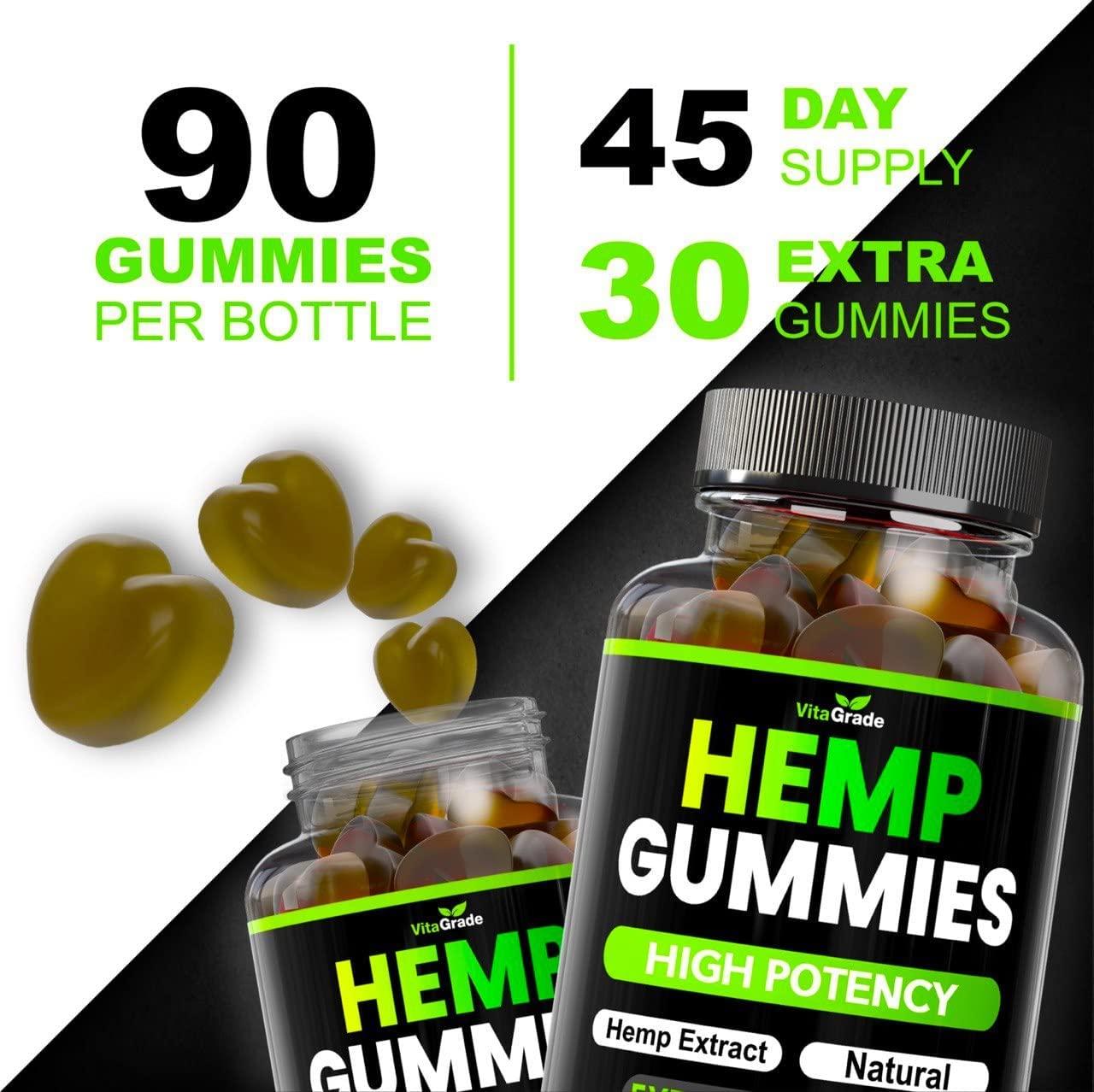 Do Gummies Lose Potency With Age Extra Strength Hemp Gummies with Ashwagandha for Sleep, Mood, and