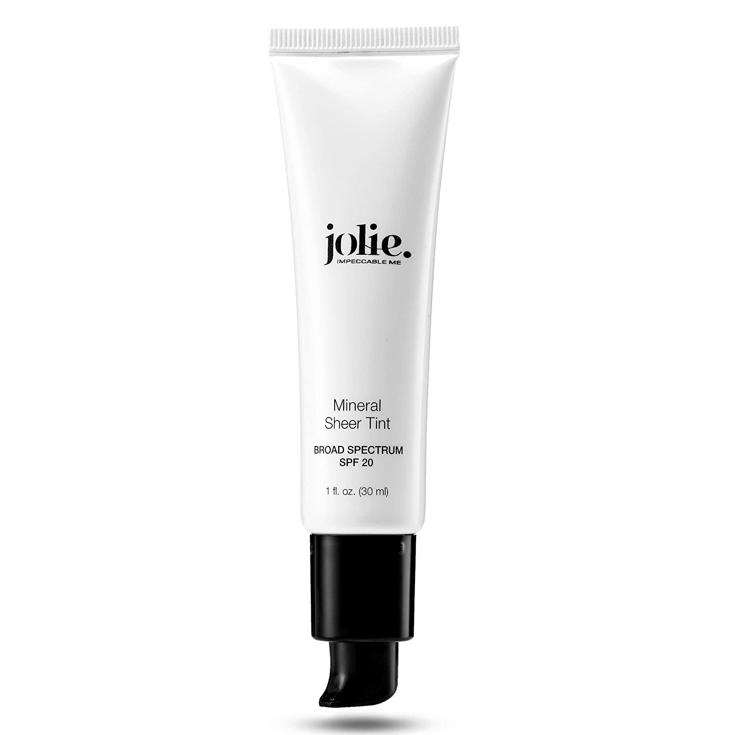 Jolie Mineral Sheer Tint SPF 20 Oil Free Face Tinted Moisturizer