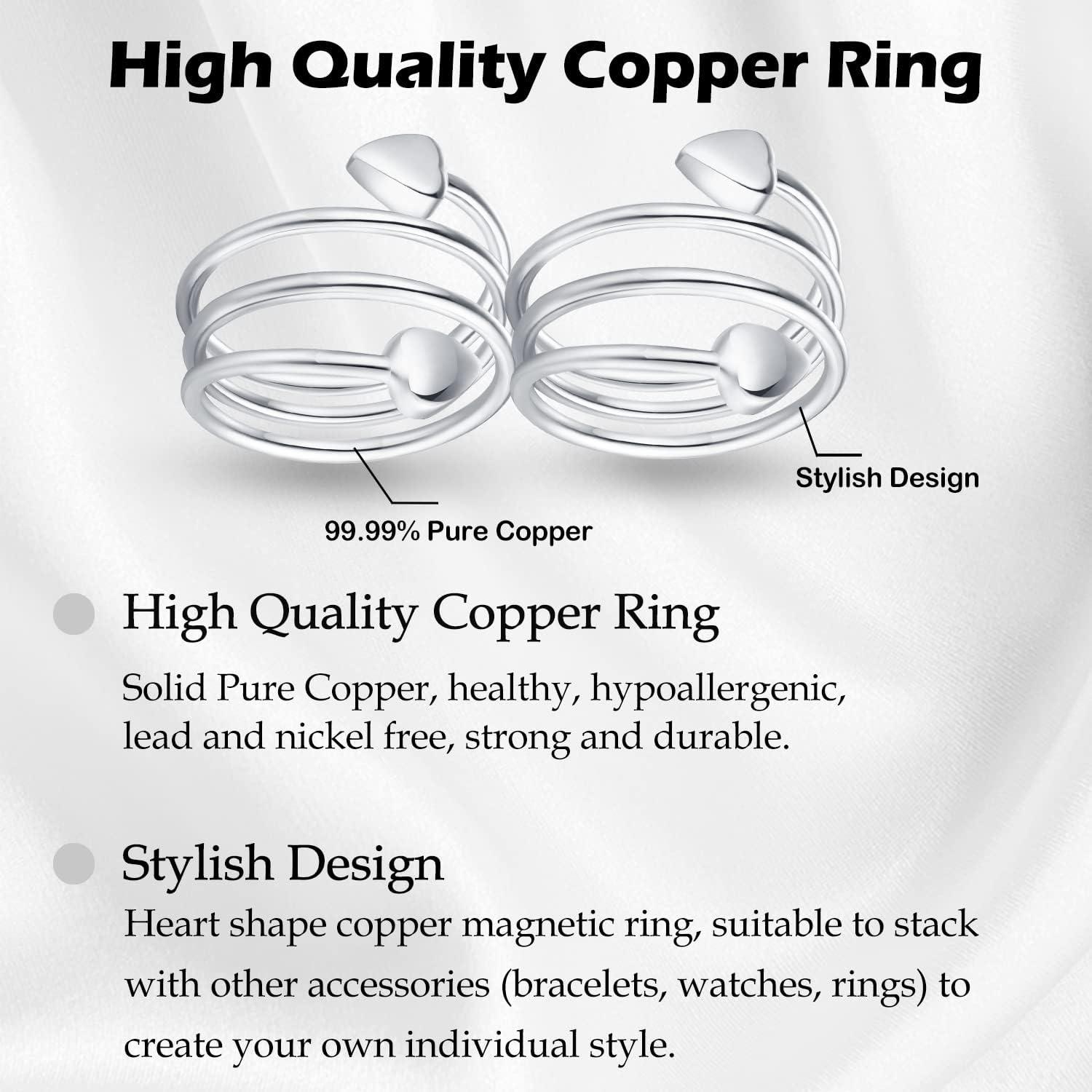 harmtty Men Ring Opening Magnetic Jewelry Electroplating Geometric Finger  Ring Birthday Gifts - Walmart.com