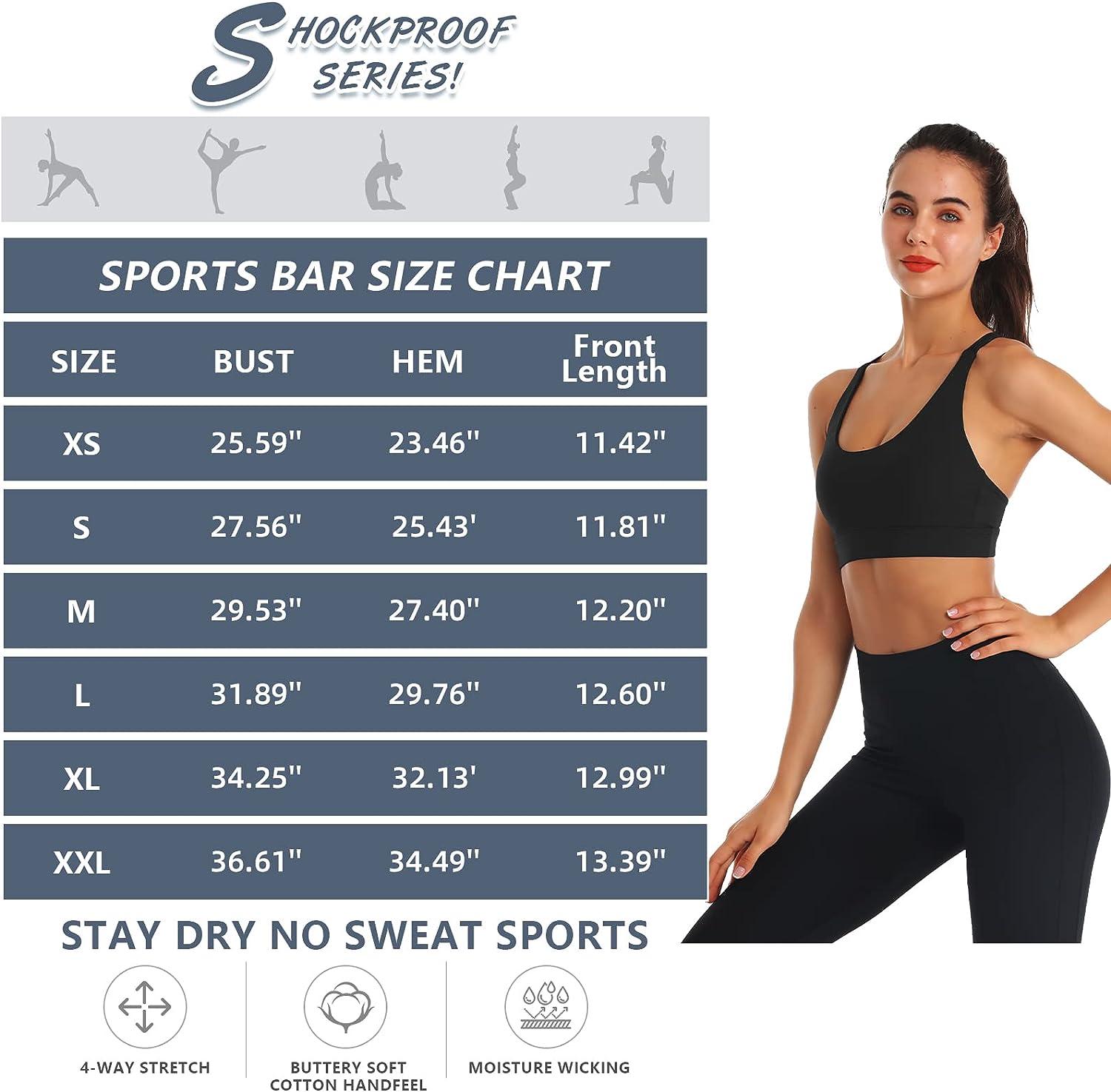 Women's Back Sports Bra With Nylon + Spandex Sexy And Compact Back Pockets  For Fitness Yoga Running And Workout Sports Bra