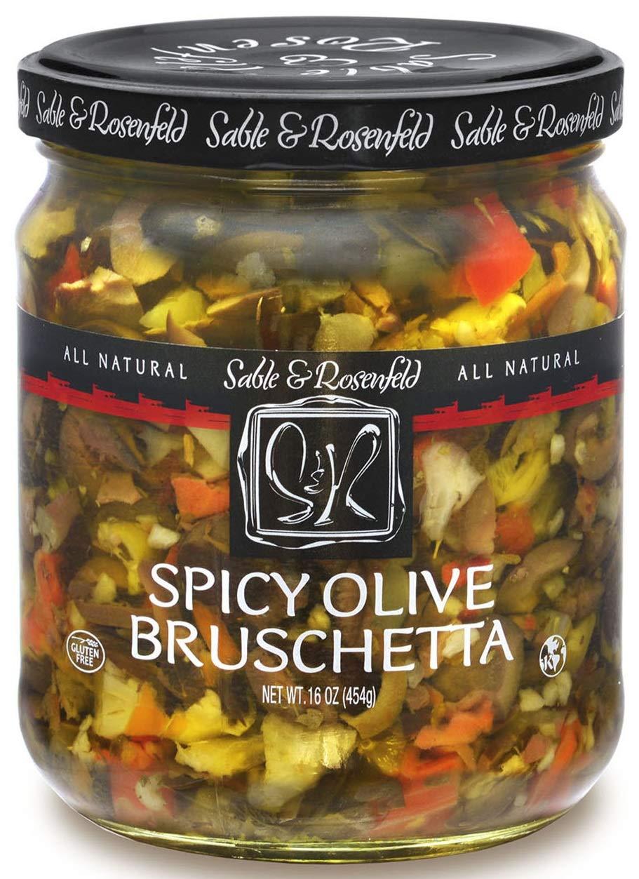 Sable & Rosenfeld Spicy Mediterranean Olive Bruschetta Full Catalog